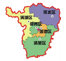 新市区 保定的发展引擎与城市新貌